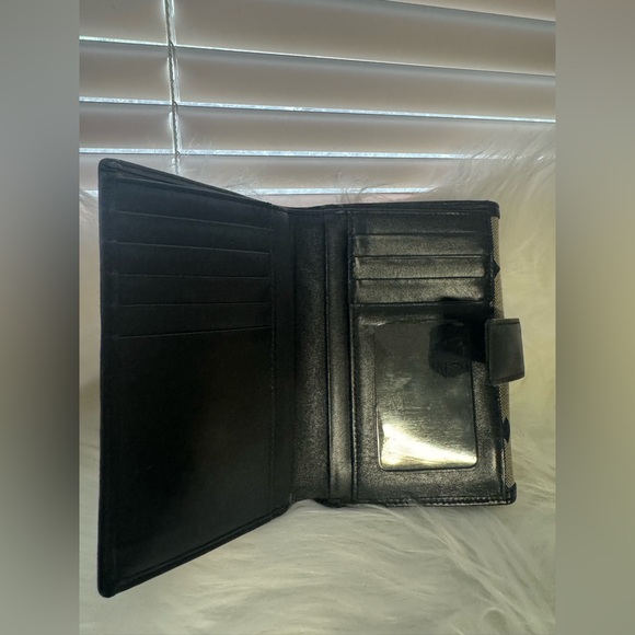 MCM Rare Vintage Denim Wallet – Blue Gray Monogram - Picture 3 of 10